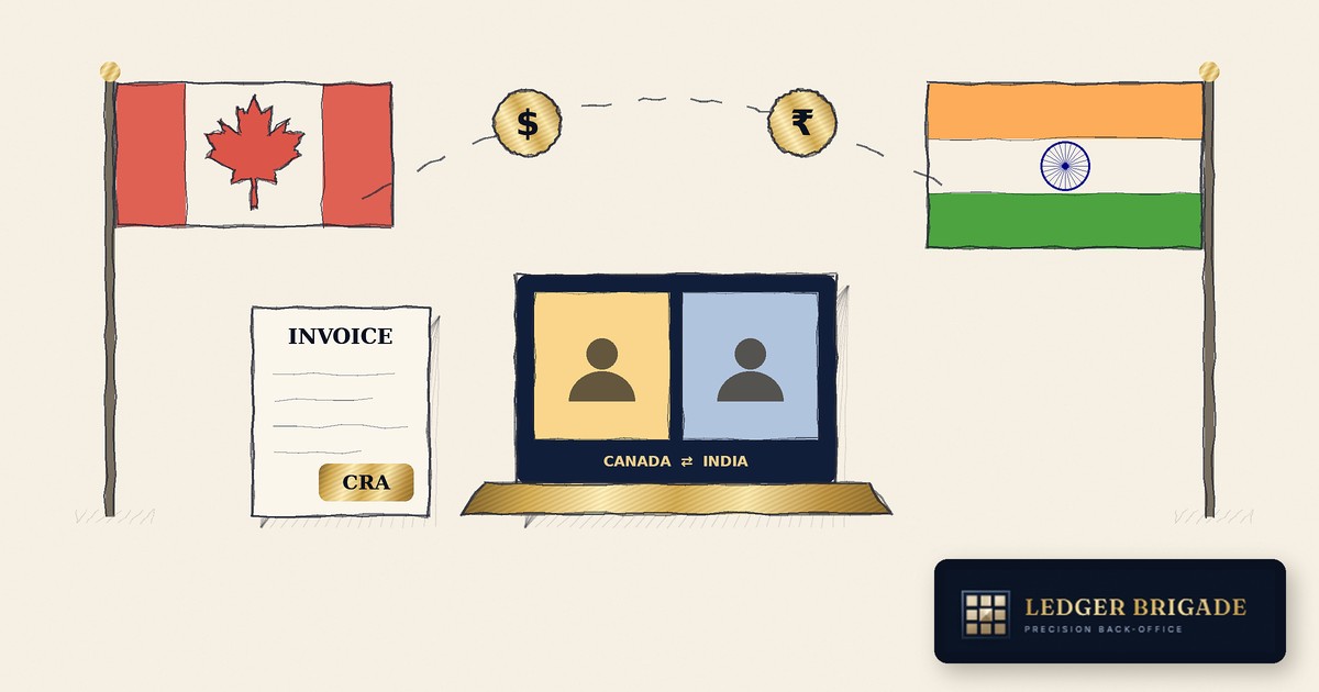 Paying a Team in India from Your Canadian Business: The CRA Rules That Matter