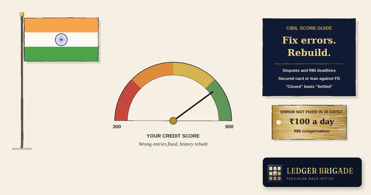 How to Improve Your CIBIL Score and Fix Wrong Loan Entries: A Practical Guide for 2026